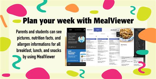 Plan your week with Mealviewer