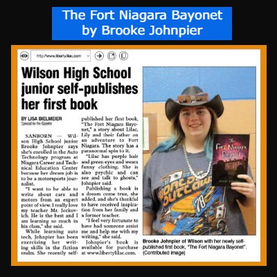  The Fort Niagara Bayonet - by Brooke Johnpier!