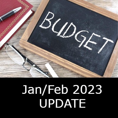  Budget Update - Jan/Feb, 2023
